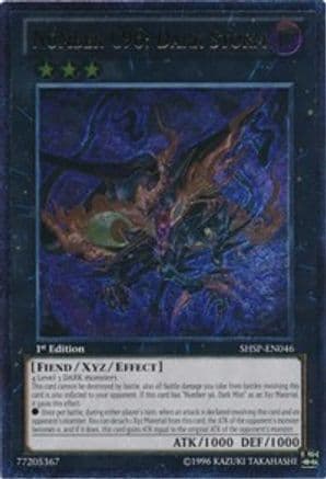 Number C96: Dark Storm (UTR) — Shadow Specters Yu-Gi-Oh! card by KAZUKI TAKAHASHI