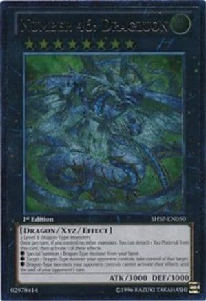 Number 46: Dragluon (UTR) — Yu-Gi-Oh! card