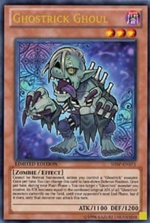 Ghostrick Ghoul (SHSP-ENSP1) — Shadow Specters Yu-Gi-Oh! card by KAZUKI TAKAHASHI