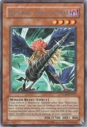 Blackwing - Bora the Spear (Blue) — Duelist League Promo