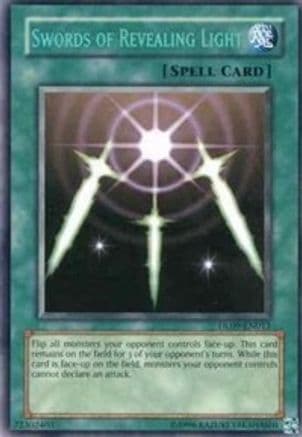 Swords of Revealing Light (Blue) — Duelist League Promo