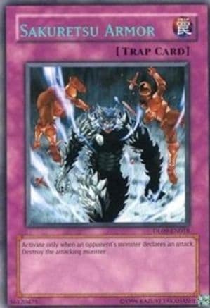 Sakuretsu Armor (Blue) — Duelist League Promo