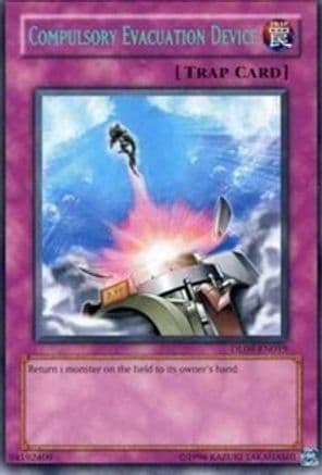 Compulsory Evacuation Device (Blue) — Duelist League Promo