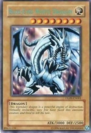 Blue-Eyes White Dragon (Blue) — Duelist League Promo