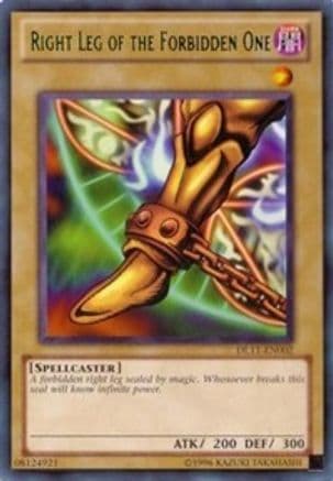 Right Leg of the Forbidden One (Purple) — Duelist League Promo