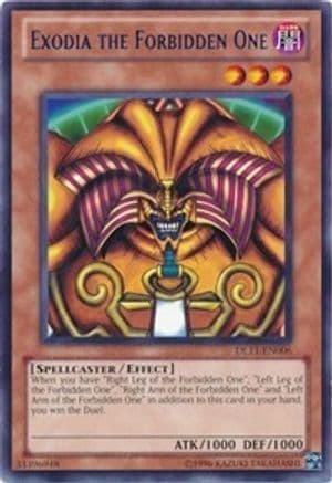 Exodia the Forbidden One (Red) — Duelist League Promo