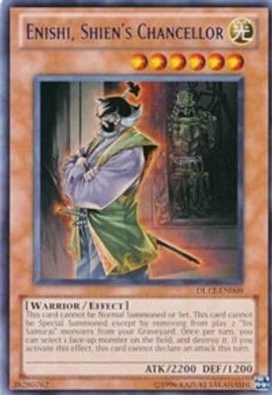 Enishi, Shien's Chancellor (Red) — Duelist League Promo
