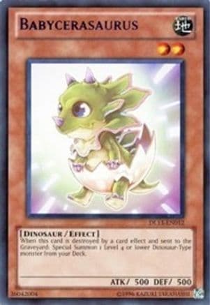 Babycerasaurus (Red) — Duelist League Promo