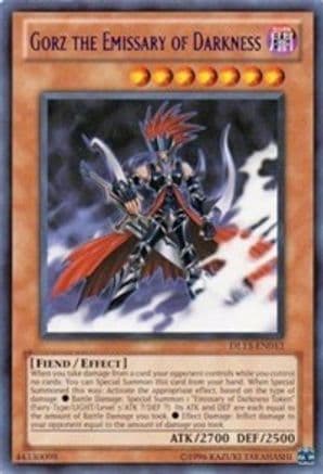 Gorz the Emissary of Darkness (Red) — Duelist League Promo