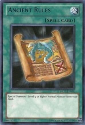 Ancient Rules (Red) — Duelist League Promo