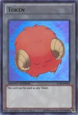 Token: Sheep (Orange) — Legendary Collection 4: Joey's World