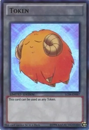 Token: Sheep (Yellow) — Legendary Collection 4: Joey's World