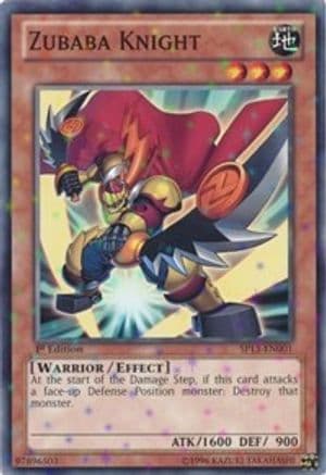 Zubaba Knight (Starfoil) — Star Pack 2013 Yu-Gi-Oh! card by KAZUKI TAKAHASHI