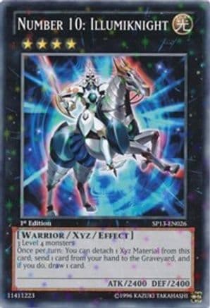 Number 10: Illumiknight (Starfoil) — Star Pack 2013 Yu-Gi-Oh! card by KAZUKI TAKAHASHI