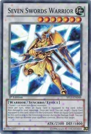 Seven Swords Warrior (Starfoil) — Star Pack 2013