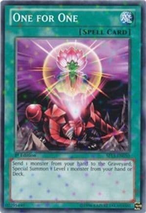 One for One (Starfoil) — Yu-Gi-Oh! card