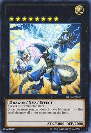 Thunder End Dragon (Purple) — Duelist League Promo