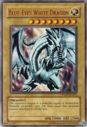 Blue-Eyes White Dragon (Bronze) — Duelist League Promo