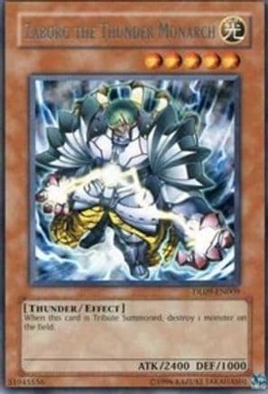 Zaborg the Thunder Monarch (Silver) — Duelist League Promo