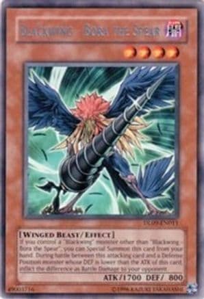 Blackwing - Bora the Spear (Silver) — Duelist League Promo