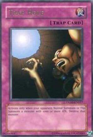 Trap Hole (Green) — Duelist League Promo