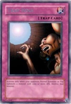 Trap Hole (Silver) — Duelist League Promo