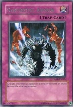 Sakuretsu Armor (Silver) — Duelist League Promo