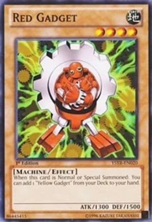 Red Gadget — Starter Deck: Yugi Reloaded Yu-Gi-Oh! card by KAZUKI TAKAHASHI