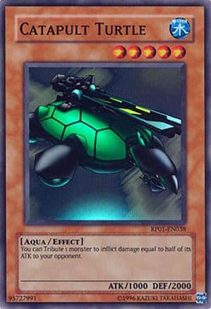 Catapult Turtle — Retro Pack Yu-Gi-Oh! card by KAZUKI TAKAHASHI