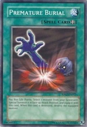 Premature Burial — Retro Pack 2 Yu-Gi-Oh! card by KAZUKI TAKAHASHI