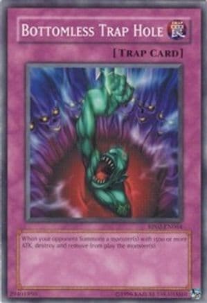 Bottomless Trap Hole — Retro Pack 2 Yu-Gi-Oh! card by KAZUKI TAKAHASHI