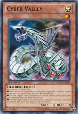 Cyber Valley — Structure Deck: Cyber Dragon Revolution Yu-Gi-Oh! card by KAI/32 TAKAHAMA