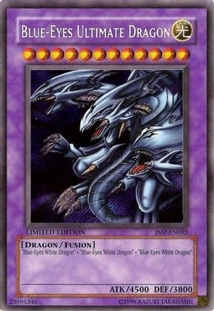 Blue-Eyes Ultimate Dragon (Secret) — Shonen Jump Magazine Promos Yu-Gi-Oh! card by KAZUKI TAKAHASHI