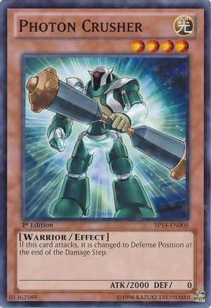 Photon Crusher (Starfoil) — Star Pack 2014 Yu-Gi-Oh! card by KAZUKI TAKAHASHI