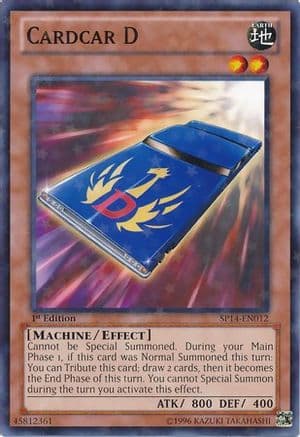 Cardcar D (Starfoil) — Star Pack 2014 Yu-Gi-Oh! card by KAZUKI TAKAHASHI