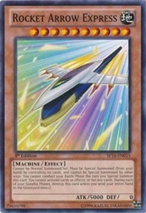 Rocket Arrow Express — Star Pack 2014 Yu-Gi-Oh! card by KAZUKI TAKAHASHI