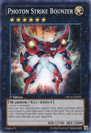 Photon Strike Bounzer (Starfoil) — Yu-Gi-Oh! card
