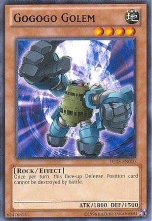 Gogogo Golem (Blue) — Duelist League Promo