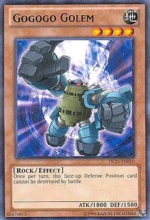 Gogogo Golem (Green) — Duelist League Promo