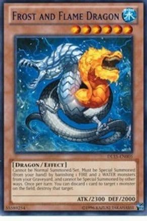 Frost and Flame Dragon (Red) — Duelist League Promo