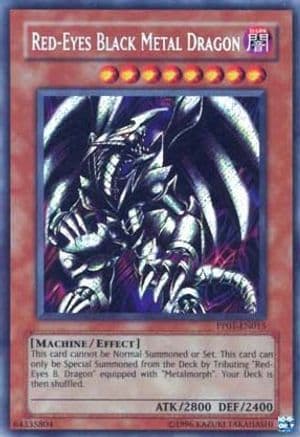 Red-Eyes Black Metal Dragon (Secret) — Yu-Gi-Oh! card