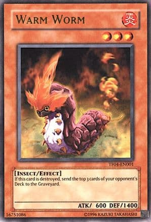 Warm Worm (5D's Tag Force 4) — Yu-Gi-Oh! Video Game Promotional Cards