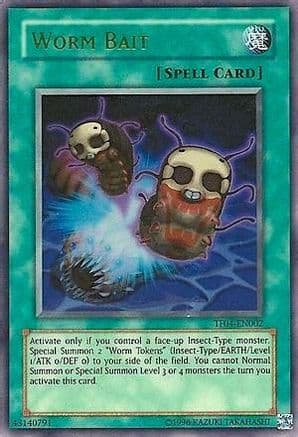 Worm Bait (5D's Tag Force 4) — Yu-Gi-Oh! Video Game Promotional Cards Yu-Gi-Oh! card by KAZUKI TAKAHASHI