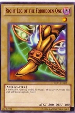Right Leg of the Forbidden One (Red) — Duelist League Promo