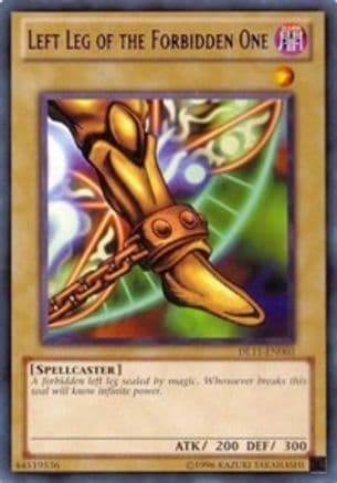 Left Leg of the Forbidden One (Purple) — Duelist League Promo