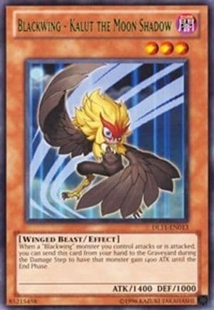 Blackwing - Kalut the Moon Shadow (Green) — Duelist League Promo
