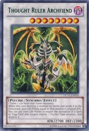Thought Ruler Archfiend (Blue) — Duelist League Promo