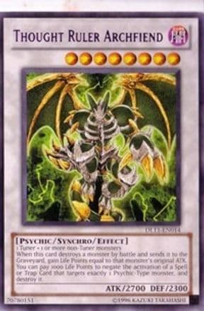Thought Ruler Archfiend (Purple) — Duelist League Promo