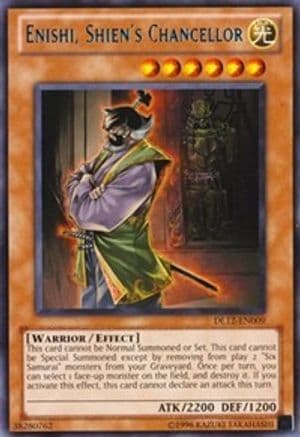 Enishi, Shien's Chancellor (Blue) — Duelist League Promo