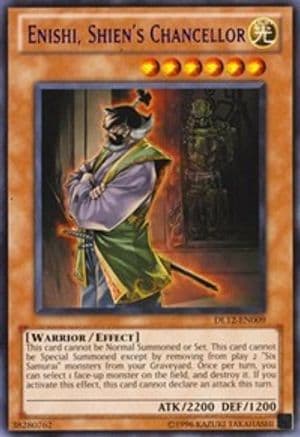 Enishi, Shien's Chancellor (Purple) — Duelist League Promo